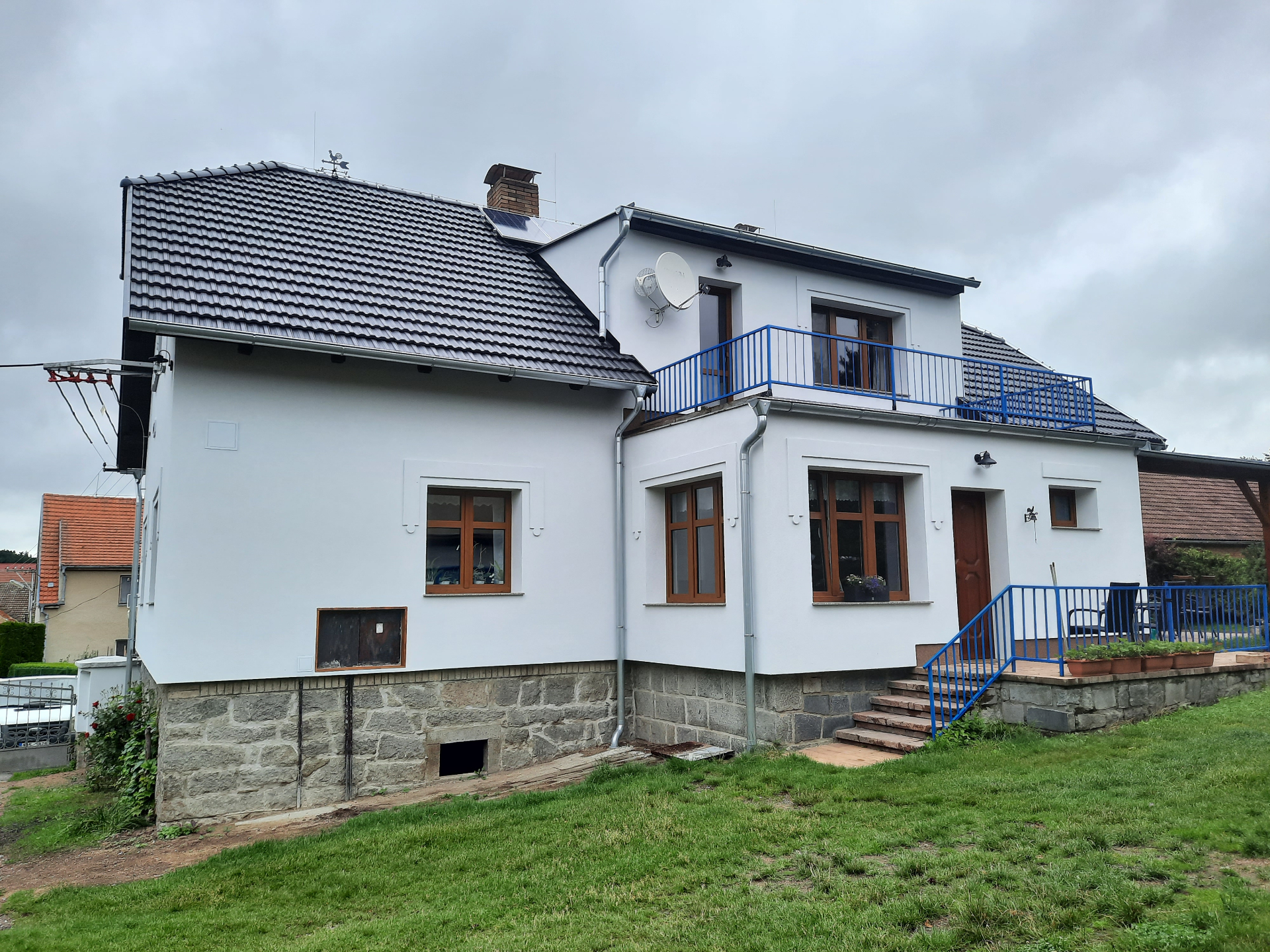 Realizace fasády rodinného domu – jižní Čechy